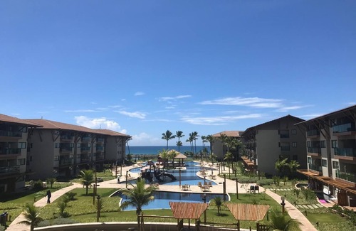 Porto de Galinhas Apartment | La Fleur Polynesia Residence & Resort - 2 spacious rooms- 8 people 12X semjuros