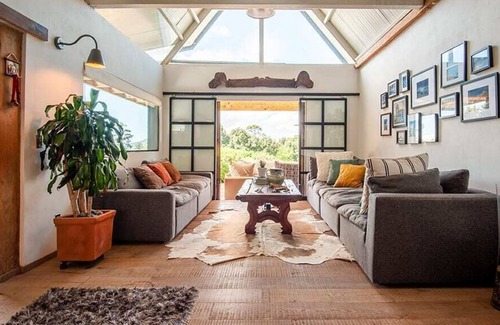 Valle de Bravo House | La Jinca: Cabaña en San Simón con naturaleza