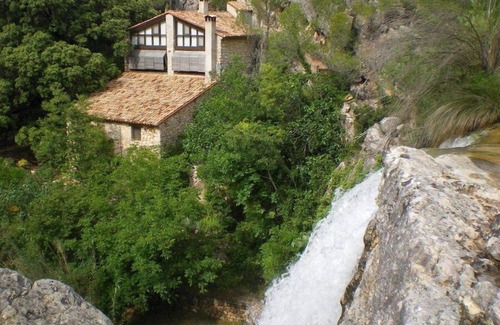 Horta de Sant Joan House | La Molina Soterres - 45-meter swimming pool and a waterfall in your garden!