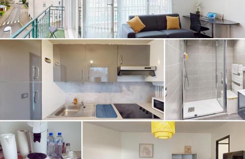 Bussy-Saint-Georges Apartment | La perle de Bussy- Grand studio cosy -Parking-Balcon- Disneyland - Paris