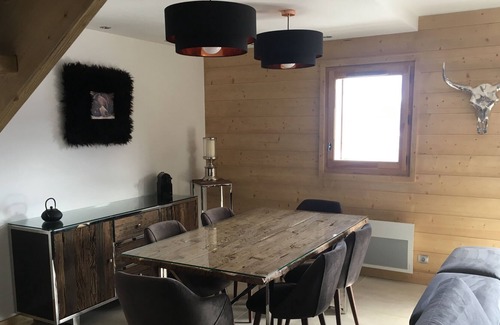 Bisanne 1500 Apartment | LA PERLE DES ALPES - New duplex of charm and high standing in the heart of the Alps.