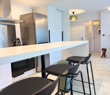 Le Pontet Apartment | LA PROVENCE- 75m2 of Light & Charm, Modern Family apartment, Pool & private Parking near Avignon, Fully renovated with interior-architect design