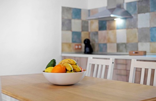 La Solana Villa | 'La Tirajanera 1' with Mountain Views, Shared Pool and Wi-Fi