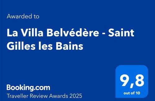 St Gilles-les-Bains Villa | La Villa Belvédère - Saint Gilles les Bains