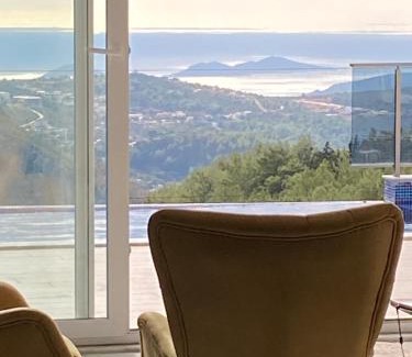Islamlar Villa | LA VILLA CELINE- XLarge villa complete privacy in nature, pool with wonderful view