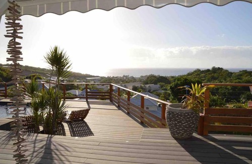 Le Diamant Villa | La villa Coconut vue à 180° mer rocher du Diamant