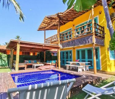 Icarai de Amontada Villa | La Villa Tropicale linda casa pertinho do mar !