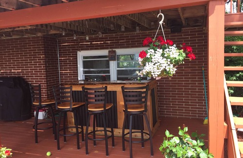 Colgate House | Lake Home on a Peninsula on Lake Nagawicka.