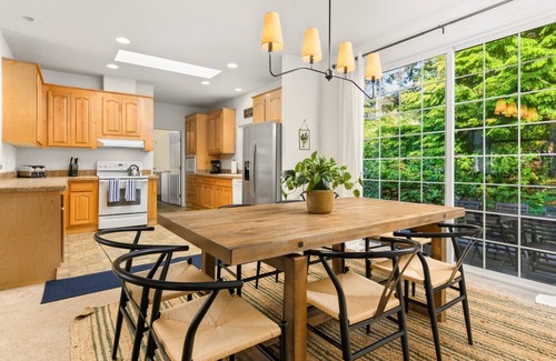 Pacific City House | Lake House With Private Sandy Beach, Pet Friendly, Fishing, Hot Tub, BBQ, Fire-Pit, 1 Mile to Ocean