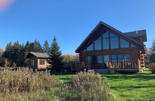 Bayfield County House | Lake Superior Log Home, Northern Wisconsin