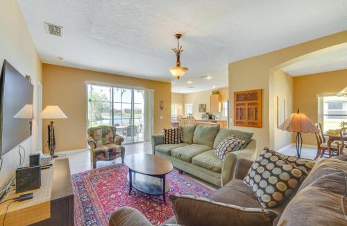 Crescent Lakes House | Lake-View Escape with Lanai in Kissimmee!