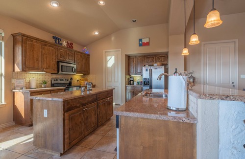 Canyon Lake House | Lake View Oasis- Sunset Lake Views, Large covered deck, fireplace, & gas firepit