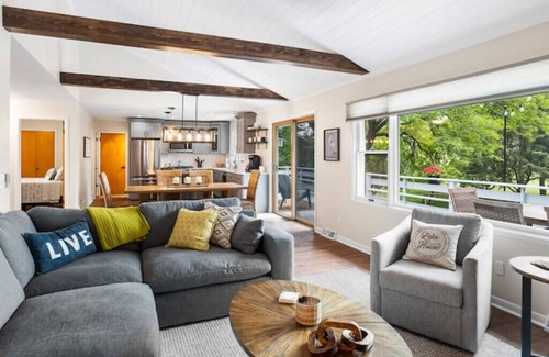 Green Lake House | Lake views and minutes from Lawsonia Golf Course and downtown Green Lake.