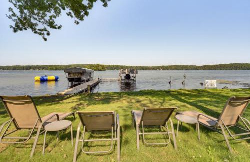 Amery House | Lake Wapogasset Home with Dock 7 Mi to Amery