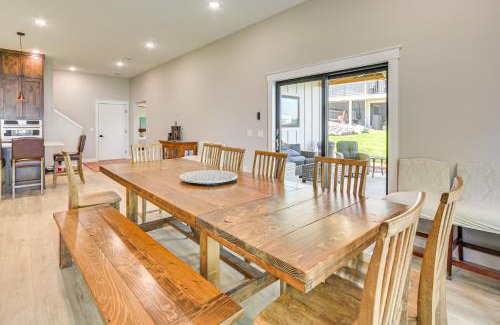 Amery House | Lake Wapogasset Home with Dock 7 Mi to Amery