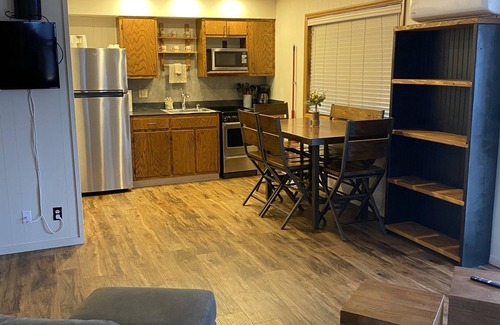 Kimberling City Cabin | Lakefront 2BR Duplex Cabin w/Pool + Boat dock