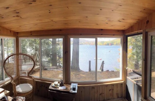 Arietta House | Lakefront A-Frame Cabin located in the Adirondacks