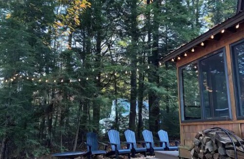 Arietta House | Lakefront A-Frame Cabin located in the Adirondacks