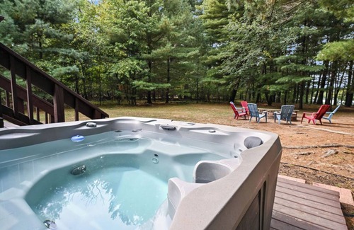 Friendship House | Lakefront Beauty with Hot Tub and Dock