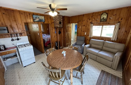 Nevis Cabin | Lakefront Cabin at Green Valley Resort on Seventh Crow Wing Lake
