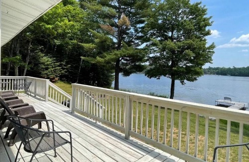 St Germain Cabin | Lakefront Cabin on Snowmobile/UTV Trails