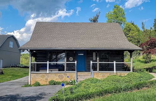 Dandridge Cabin | Lakefront cabin w/free attraction tickets, electric fireplace, & washer/dryer