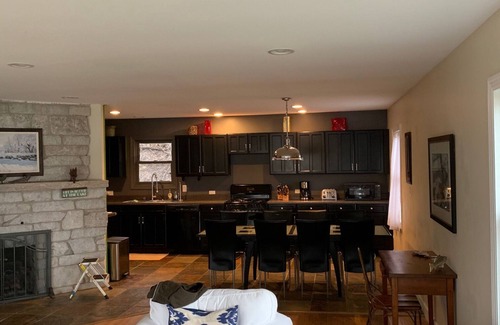 Powers Lake House | Lakefront compound w/private beach, next to Powers Lake on Lake Benedict