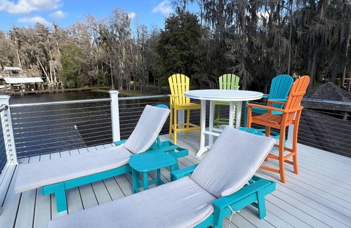 Greater Northdale Cottage | Lakefront Cottage with Gorgeous Sunset Views and Fishing from the Dock