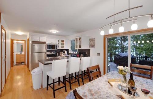 Gouldsboro House | Lakefront Family Home With Private Fishing Dock and Kayaks In Big Bass Lake