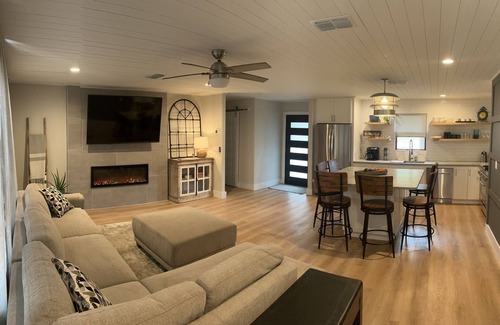 Marble Falls House | Lakefront Family Retreat on Lake Marble Falls. Dock your boat. Additional fee.