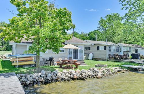 Coldwater House | Lakefront Gem with Watercrafts and Dock in Coldwater!