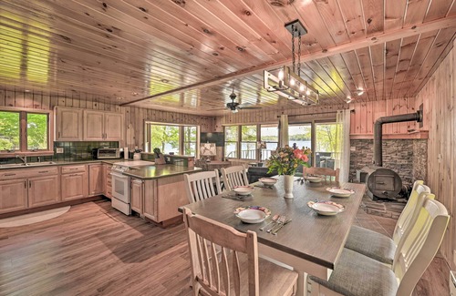 Gloversville Cottage | Lakefront Gloversville Home w/Beach + Dock!