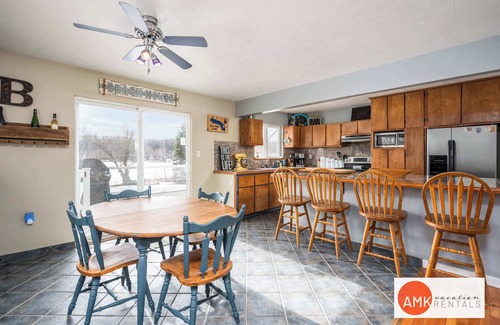 Belding House | Lakefront home Slayton Shores - Great Fishing!