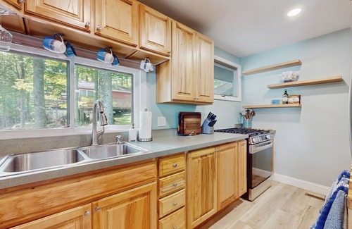 Gloversville House | Lakefront house with kayaks, hot tub, firepit, dock - in ADK Park