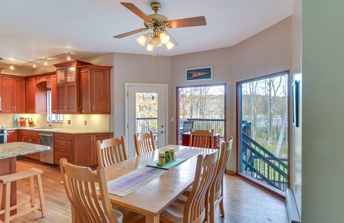 Blakeslee House | Lakefront Maryland Home - Deck, Grill & Pool Table