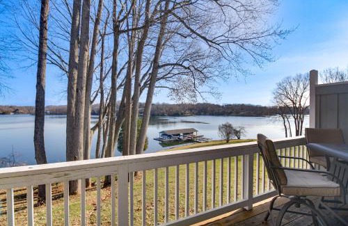 North Shore House | Lakefront Moneta Home with Community Dock!