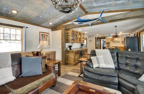 Nevis House | Lakefront Nevis Cabin Escape with Hot Tub!