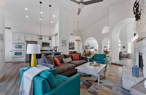 Arrowhead Lakes House | Lakefront Oasis | Heated Pool, Spa + Private Dock w/Boat
