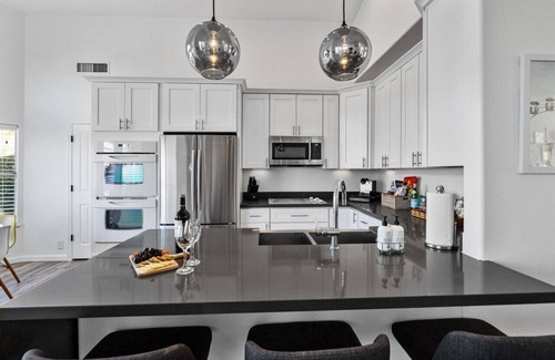 Arrowhead Lakes House | Lakefront Oasis | Heated Pool, Spa + Private Dock w/Boat