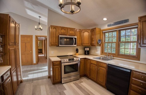 The Bays House | Lakefront Sunset on Broad Bay with Beach and Dock