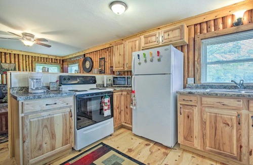 Tomahawk House | Lakefront Tomahawk Cabin with Boat Dock and Deck