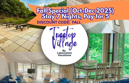 Village of Four Seasons House | Lakefront Treetop Village 3bd3badeckpool-6pp