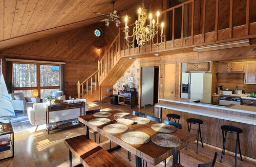 Solon Springs Cabin | Lakeside Cabin Retreat w/Sauna! By Hayward & Cable, ATV trails, Kayaks & Canoe!