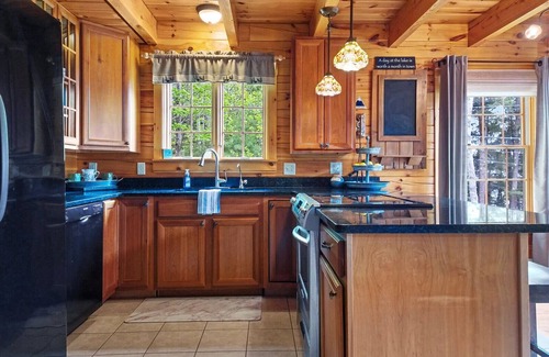 Smithfield House | Lakeside Cabin Retreat: Waterfront, Near Colby College, Waterville & Augusta