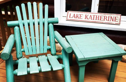 Hazelhurst Cottage | Lakeside Cottage in the Pines with Huge Deck, 40-foot Dock, and Sunset Views