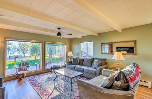Lakeside House | Lakeside Home with Beach about 14 Mi to Ski Area!