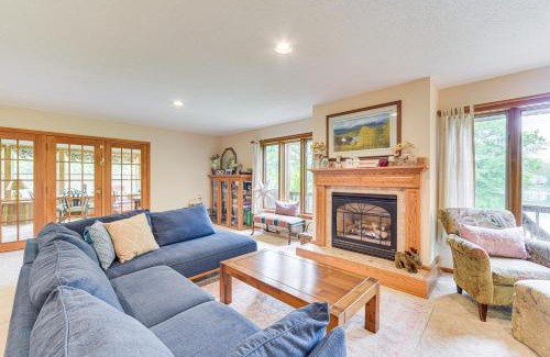 Spooner House | Lakeside Spooner Home with Game Room and Views!