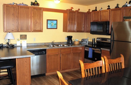 Eagle River Condo | Lakeview 2BR/2BA Condo at Wild Eagle Lodge – Family-Friendly Resort on the Water