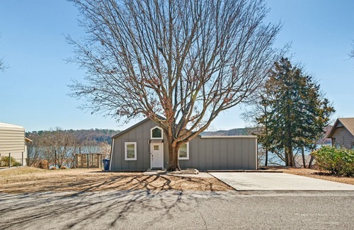 Beaver Shores House | Lakeview Oasis has a panoramic lake view from the deck perfect for any getaway!