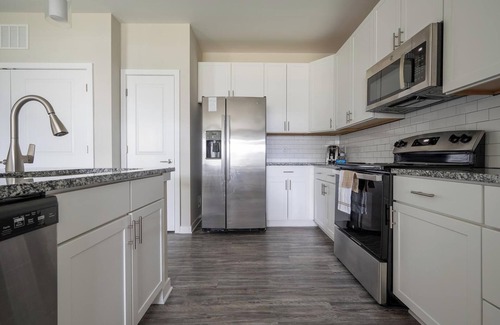 Huntersville Apartment | Landing | Chic 1BD, Game Room, Pool